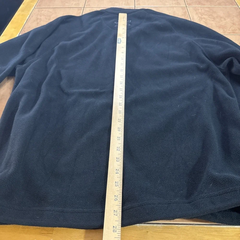 VTG Nike Team Issued Ohio State Buckeyes Black Zip Fleece Jacket USA Made Sz Med